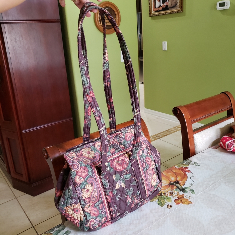 Vera Bradley Shoulder Bag Rare Retired Pat… - Picture 2 of 6